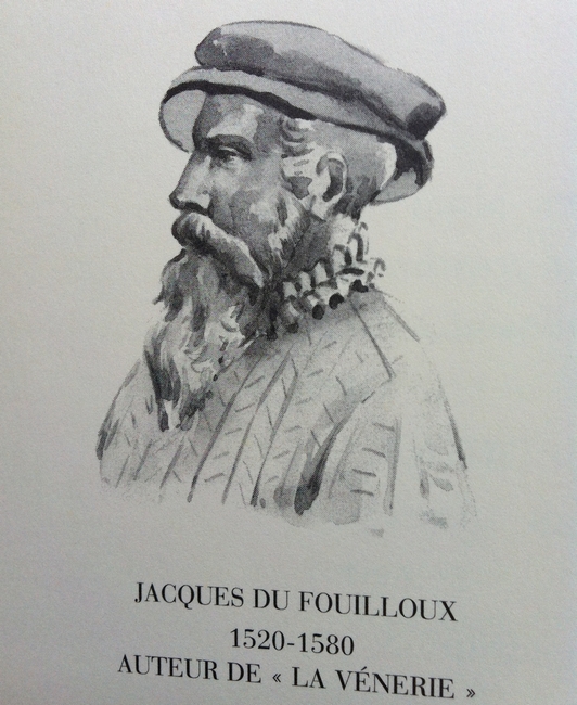 Du Fouilloux par Karl Reille - Illustration tirée de l'ouvrage La Vénerie française contemporaine (1914) - Le Goupy (Paris)